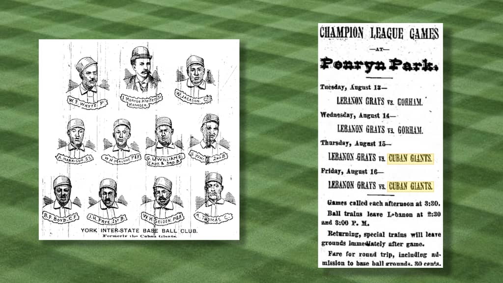 Fifty years before Jackie Robinson: the Lebanon Grays, the Cuban Giants, and the Middle States League