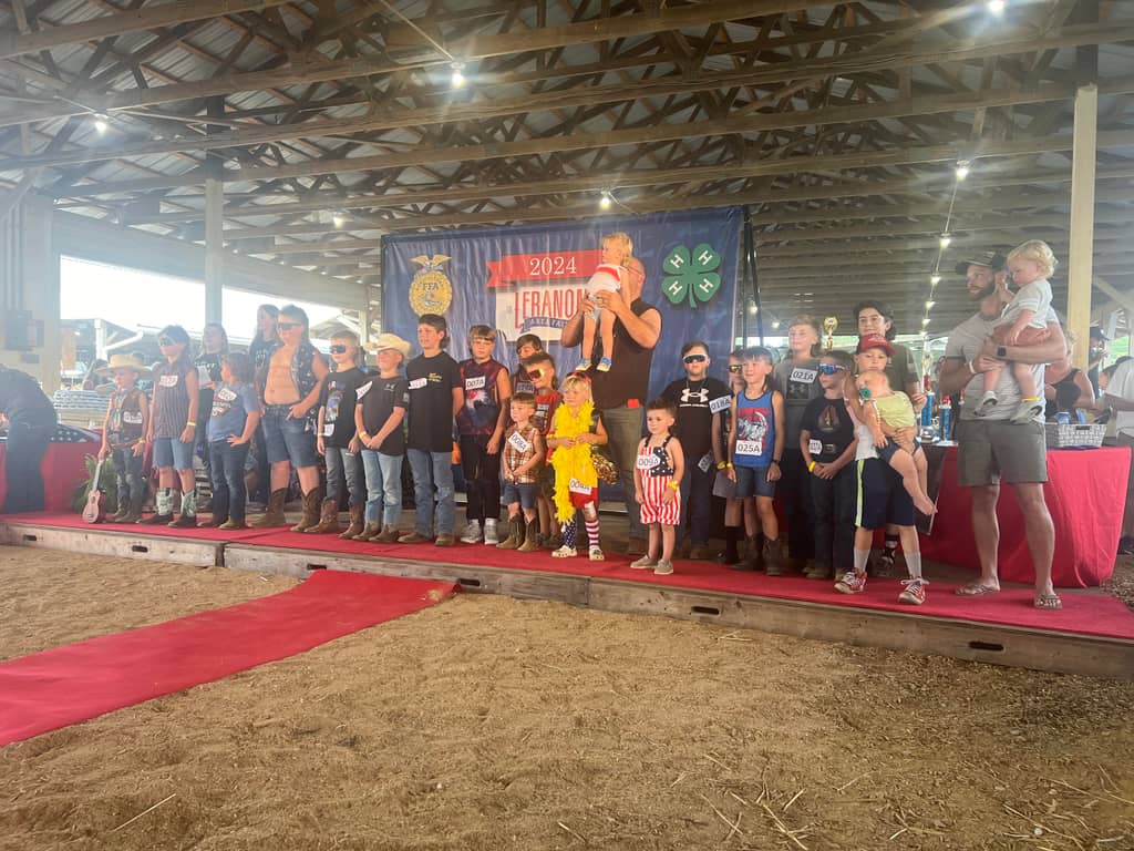 Lebanon Area Fair holds its first mullet contest, organized by Junior Fair Board