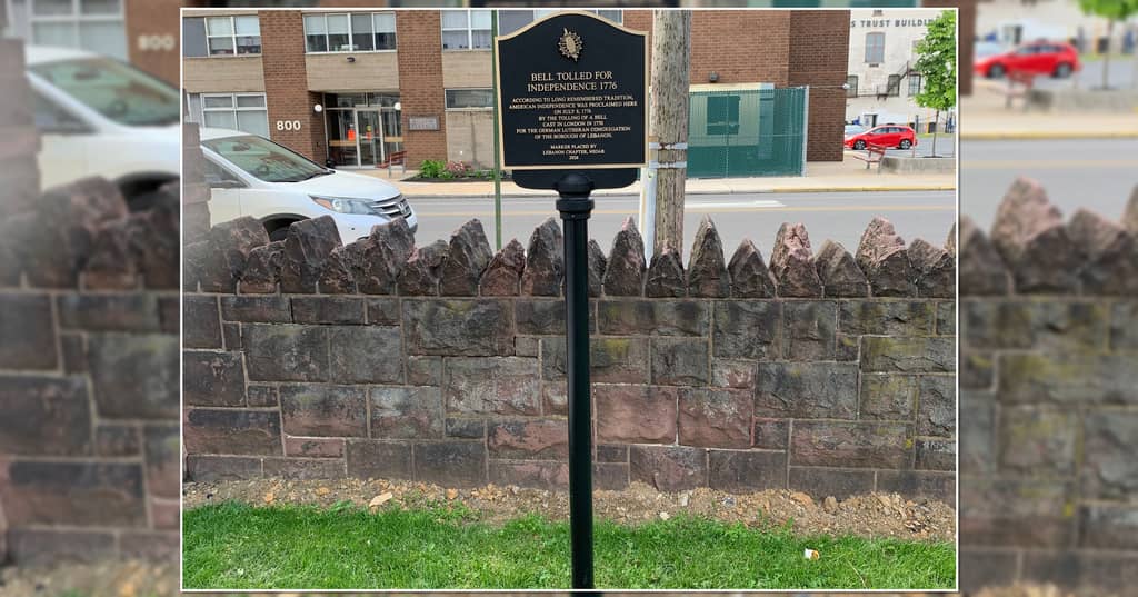 Salem Lutheran Church to dedicate DAR marker honoring Revolutionary War bell