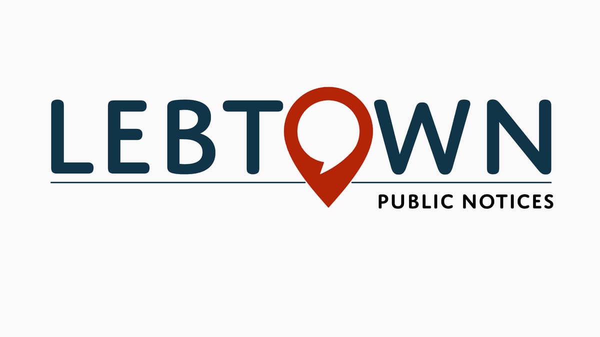 This week’s public notices