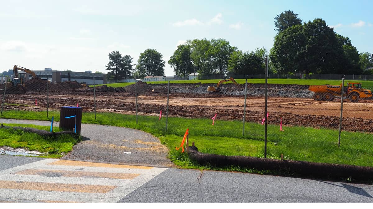 Blasting to take place this week on Lebanon High School athletic field