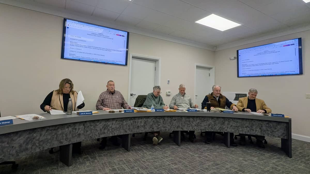 Cornwall Borough advances zoning amendment for non-considered uses