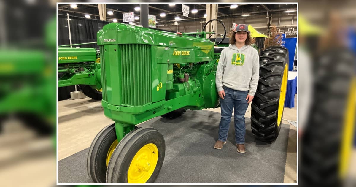 ELCO FFA crew rebuilds antique tractor in record time for 110th PA Farm Show