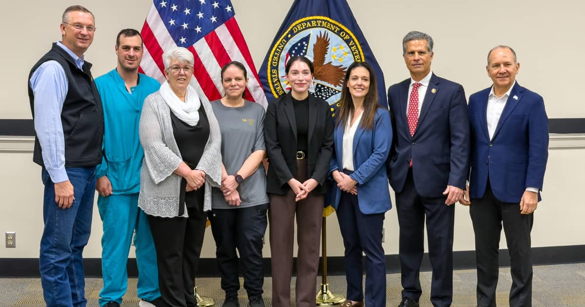 VA Sec. Collins visits Lebanon VAMC, touts streamlined veteran services