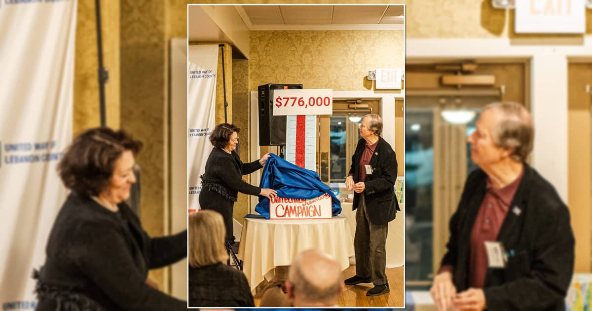 United Way of Lebanon County exceeds $750,000 campaign goal, celebrates milestone with community event