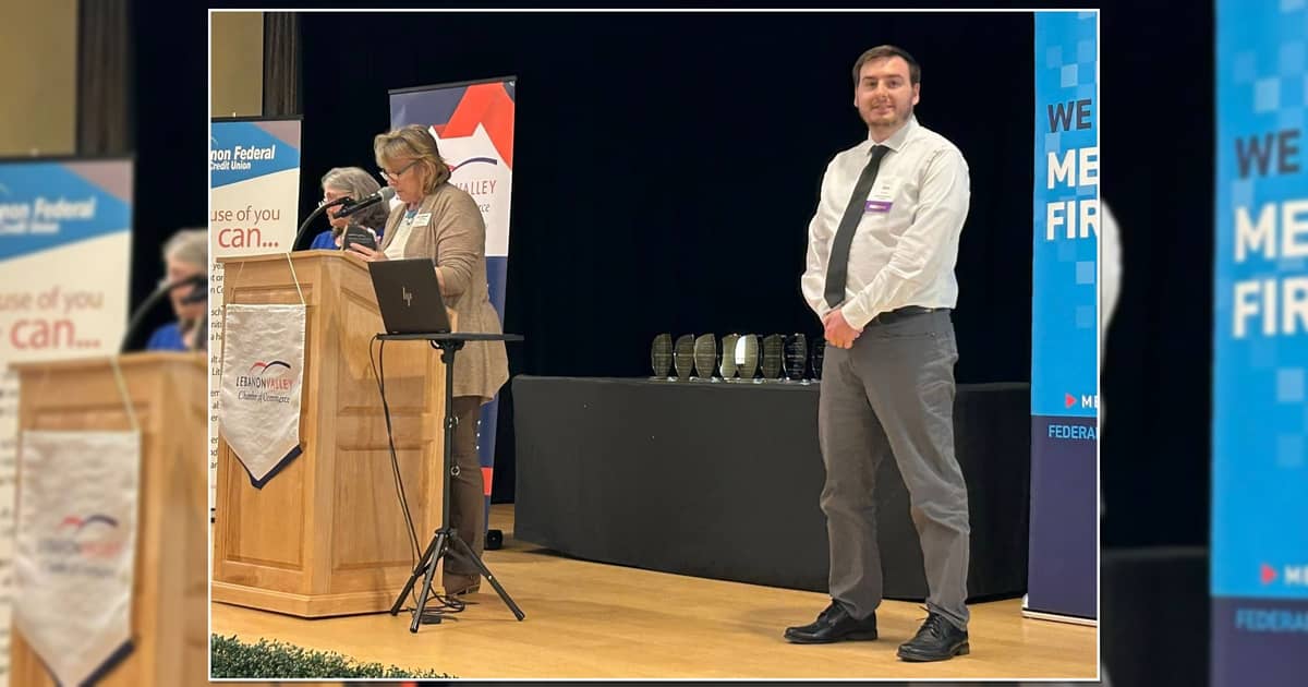 Steckbeck Engineering’s Alex Kauffman honored with Emerging Leader award