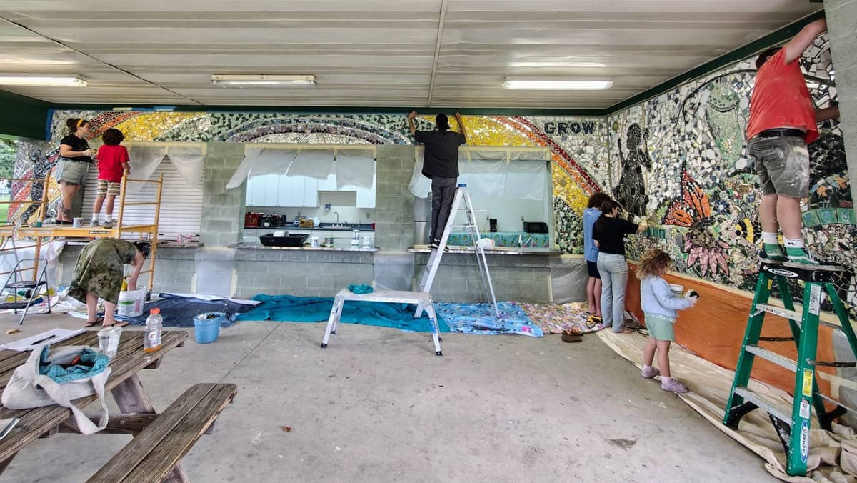 LV Council on the Arts completes ‘Grow’ mural at Ironwood Park