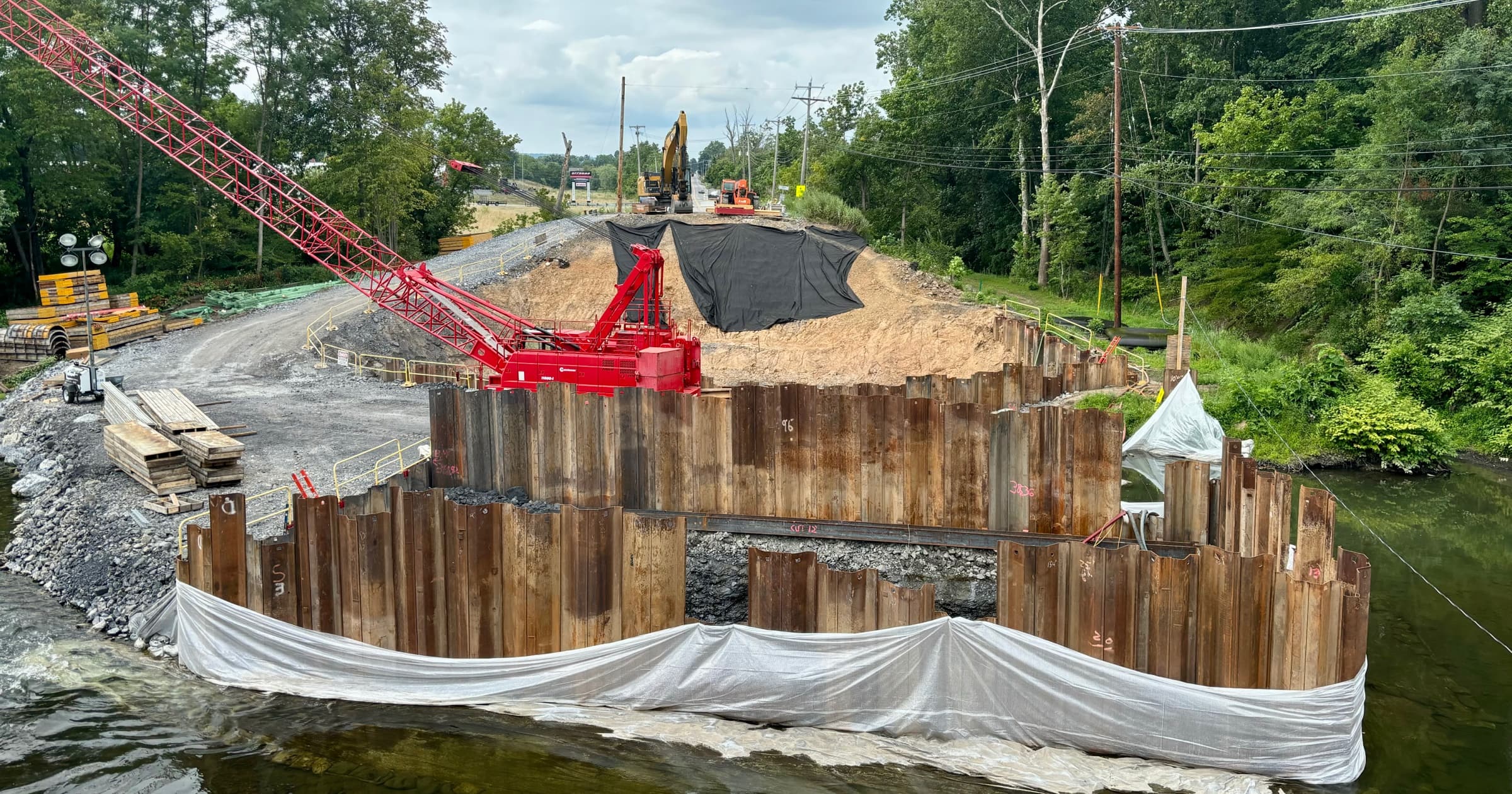 Local man chronicles construction of Rt. 72 bridge over Swattie in