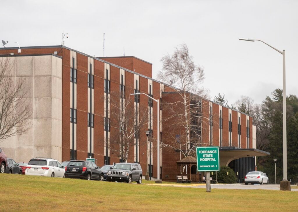 A photo of Torrance State Hospital.