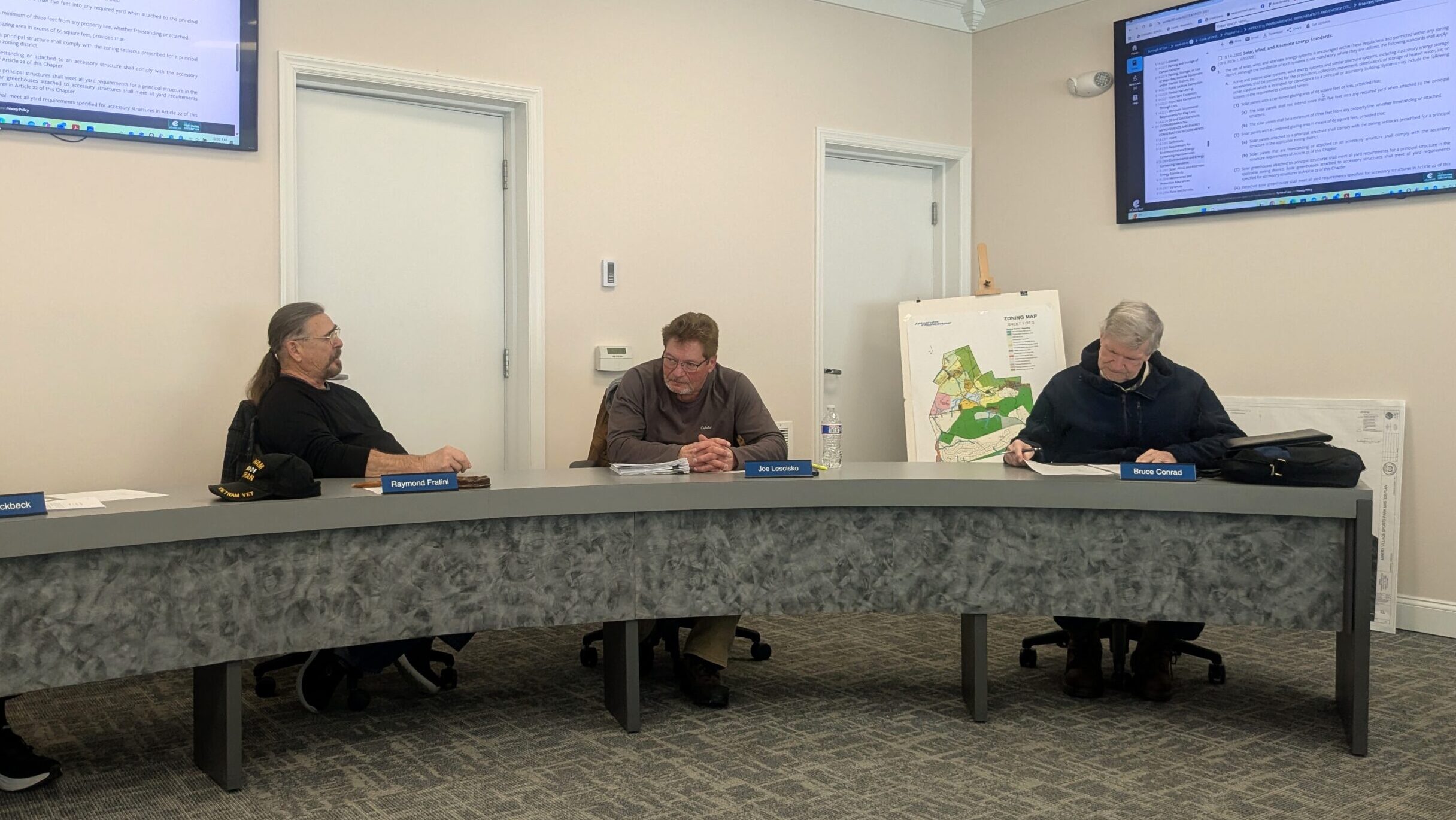 Cornwall P&Z advances draft ordinances on data centers, camping, and blasting