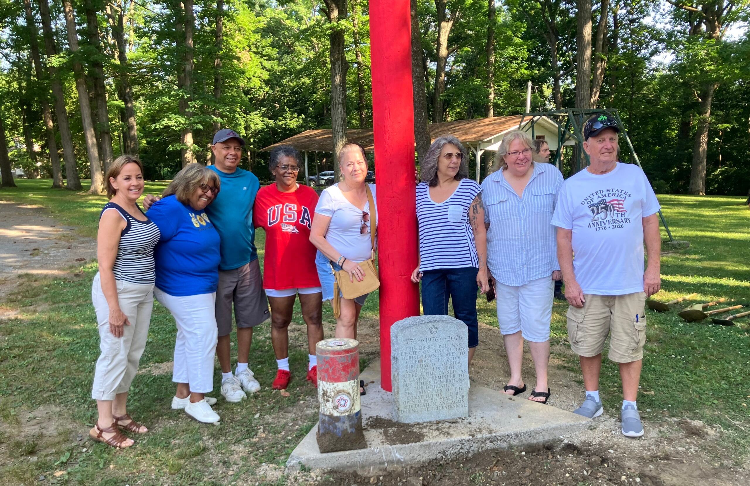 City officials unearth 1976 time capsule - LebTown