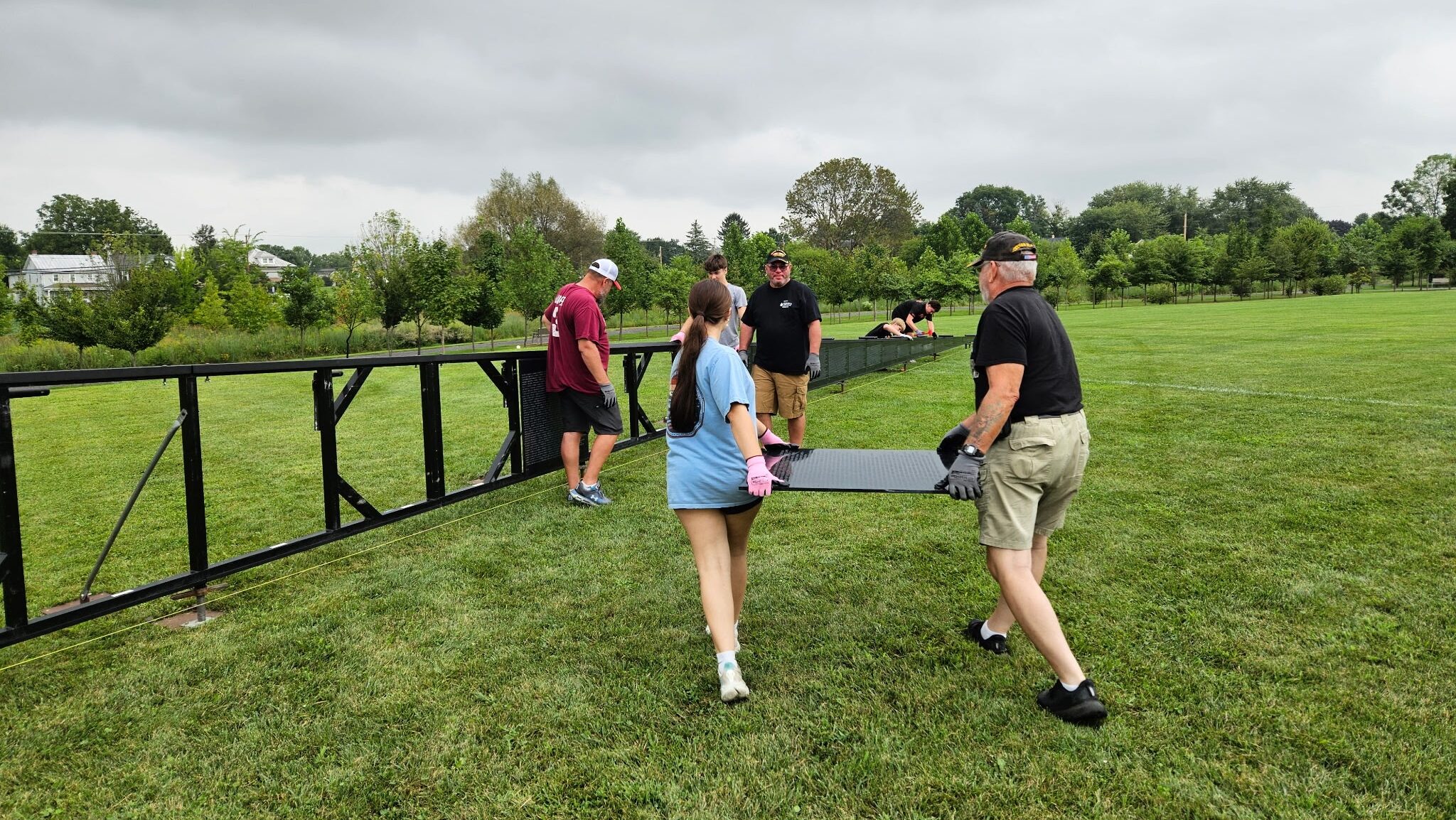 'The Wall That Heals' Vietnam memorial replica on display in Campbelltown