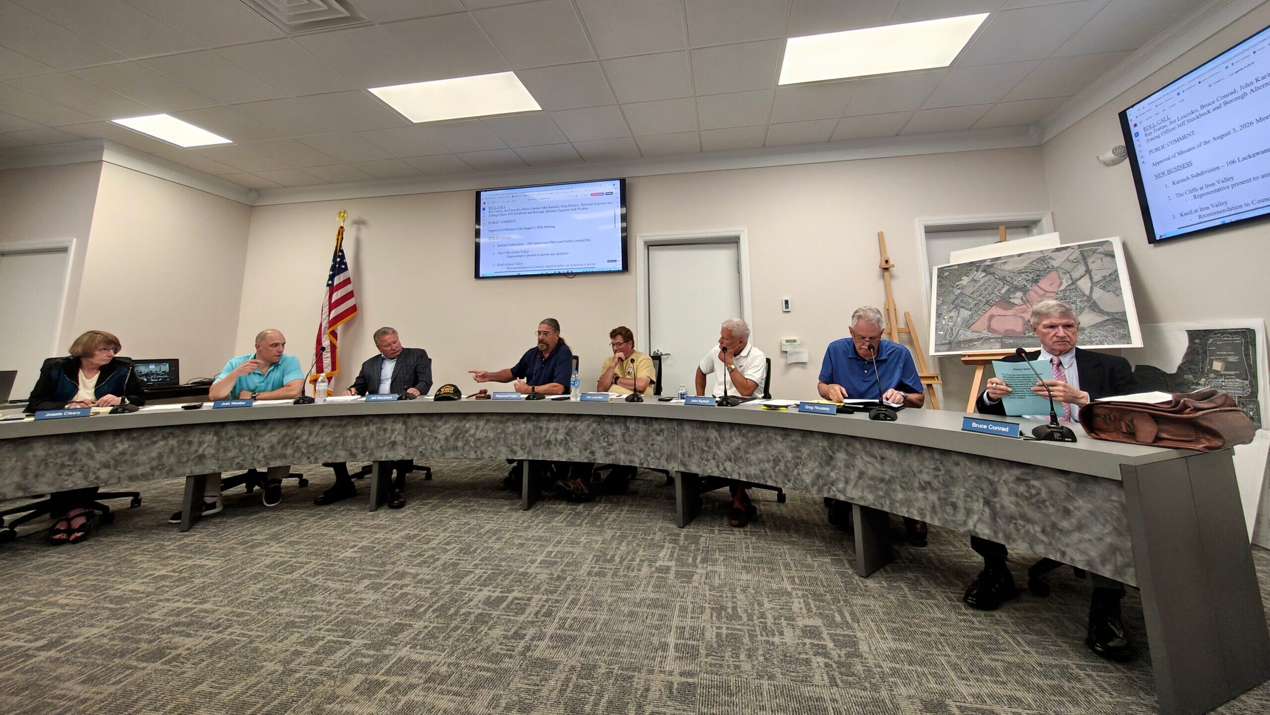 Cornwall Knoll plan seeks time extension, planning commission talks stormwater